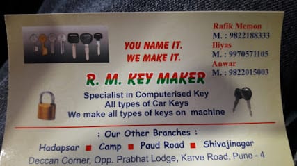 Key Maker Pune (R.M LOCK AND KEY MAKER)